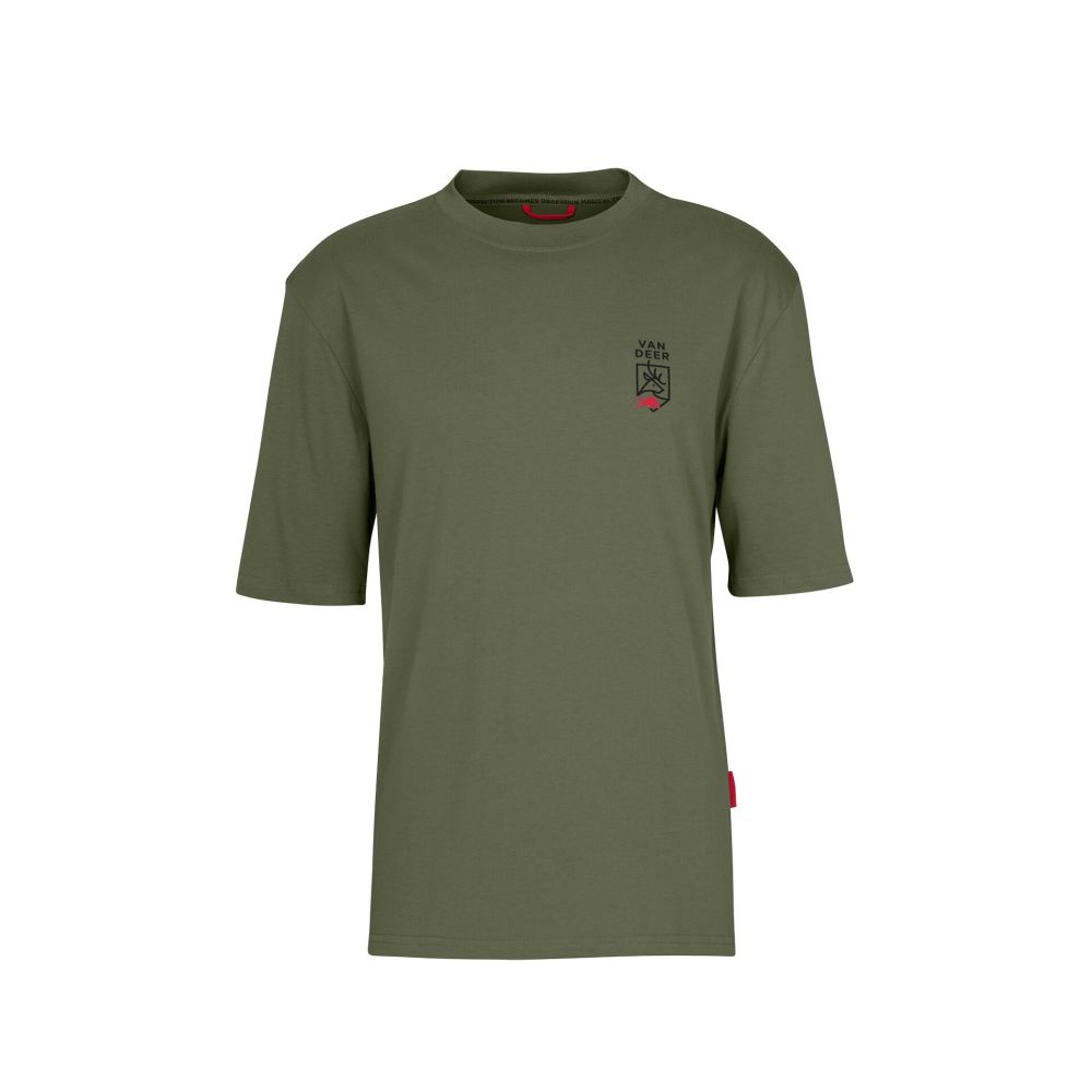 VAN DEER REDBULL SPORTS - ESSENTIAL T-SHIRT KHAKI